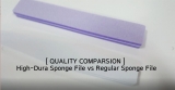 [Quality comparison]  High dura sponge file